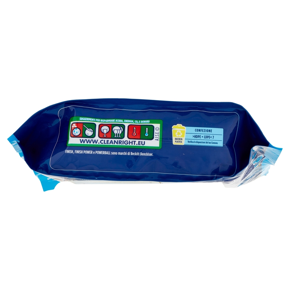 Finish Power All in One Regular pastiglie lavastoviglie 34 lavaggi 544 gr